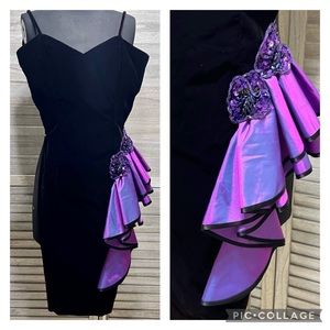 80’s “Girls Just Wanna Have Fun” Vintage Prom Dress